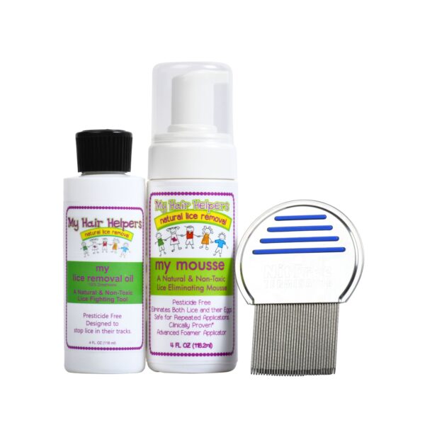 My Hair Helpers Head Lice Removal Treatment Kit