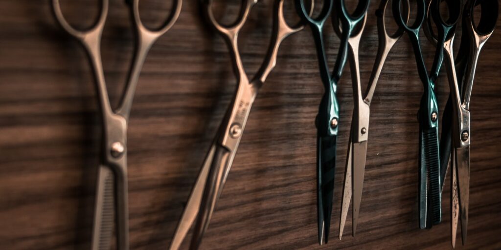 salon hair scissors