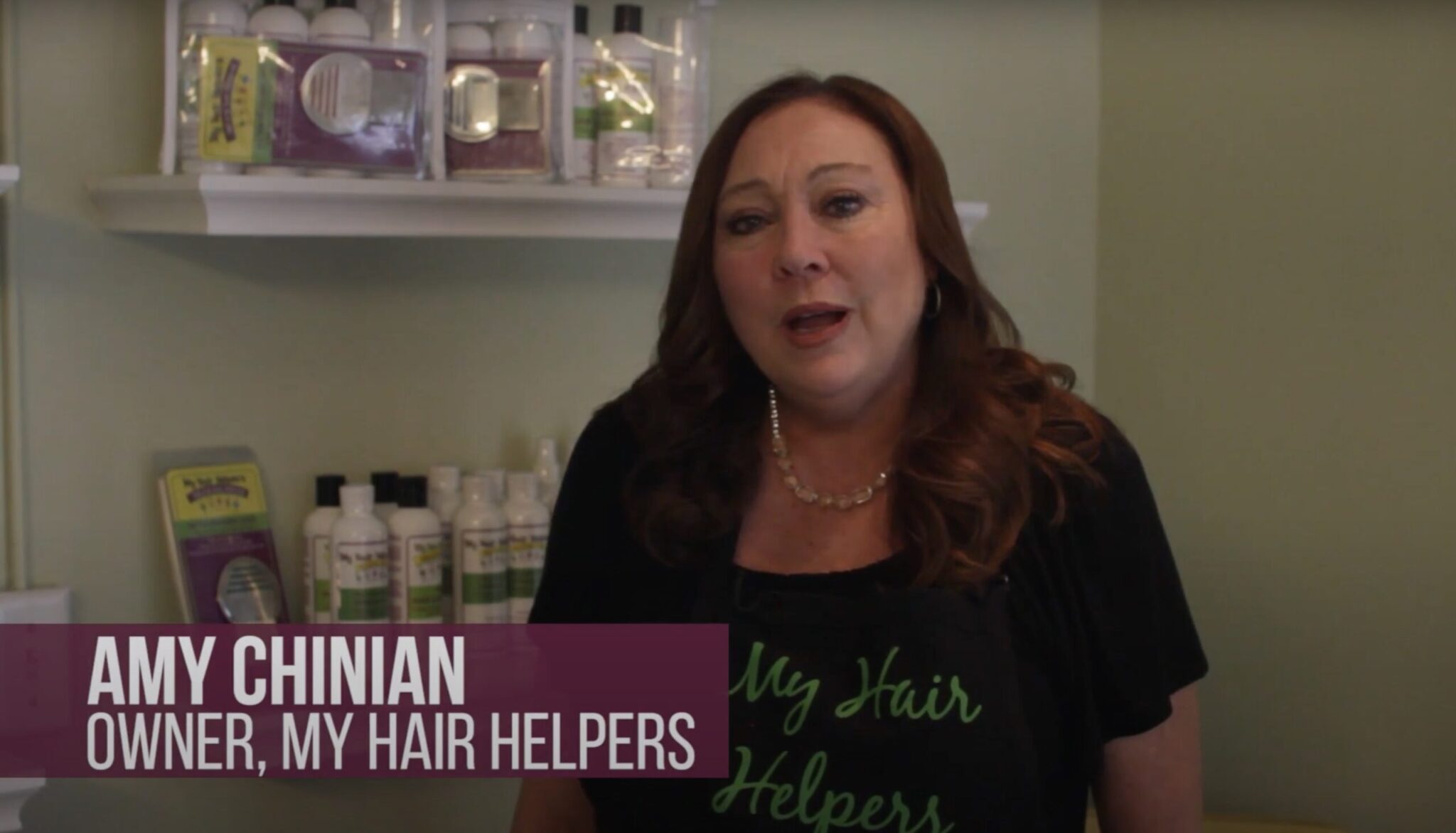 Amy Chinian, Owner of My Hair Helpers