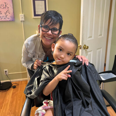 Families leave happy at My Hair Helpers