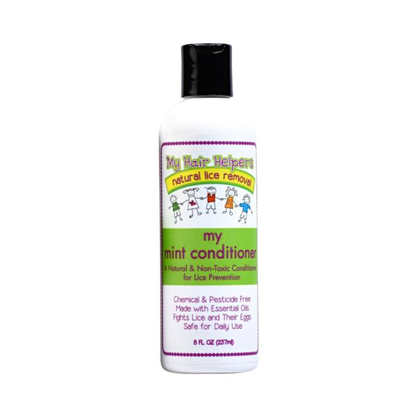 My Hair Helpers Mint Conditioner for Lice Prevention and Removal