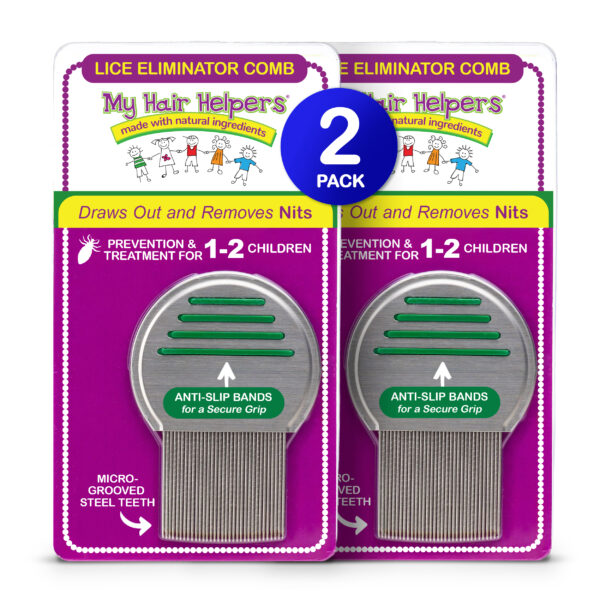 2 pack of lice combs